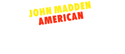 John Madden Football logo for Sega Genesis